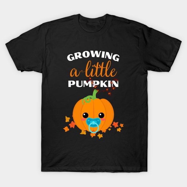 Growing a Little Pumpkin T-Shirt by Rubi16